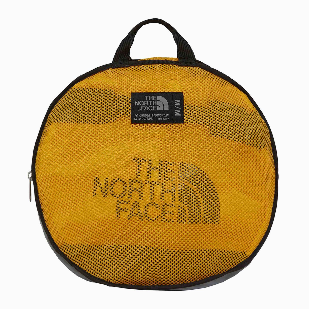 Geantă de voiaj The North Face Base Camp Duffel M 71 l summit gold/black/npf 3