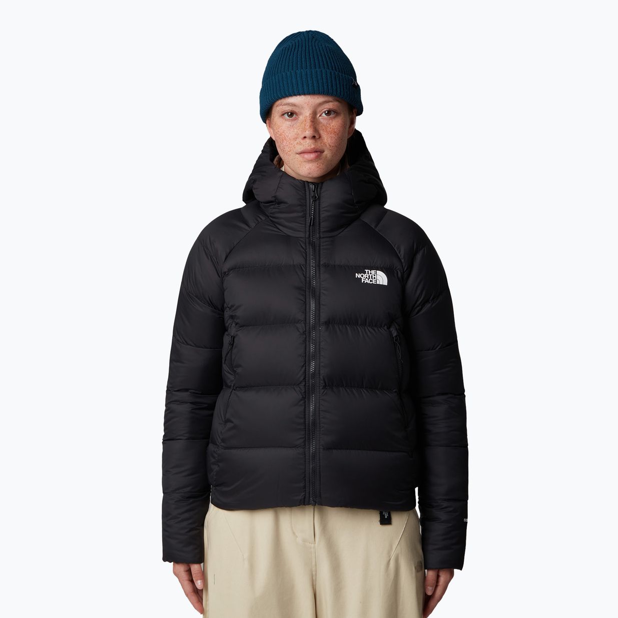 Geacă cu puf pentru femei The North Face Hyalite Down Hoodie black/npf 4