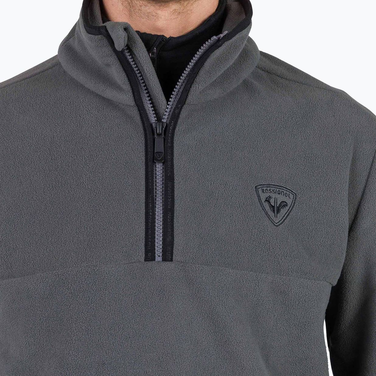 Bluză pentru bărbați Rossignol Strawpile Fleece Hz onyx grey 5