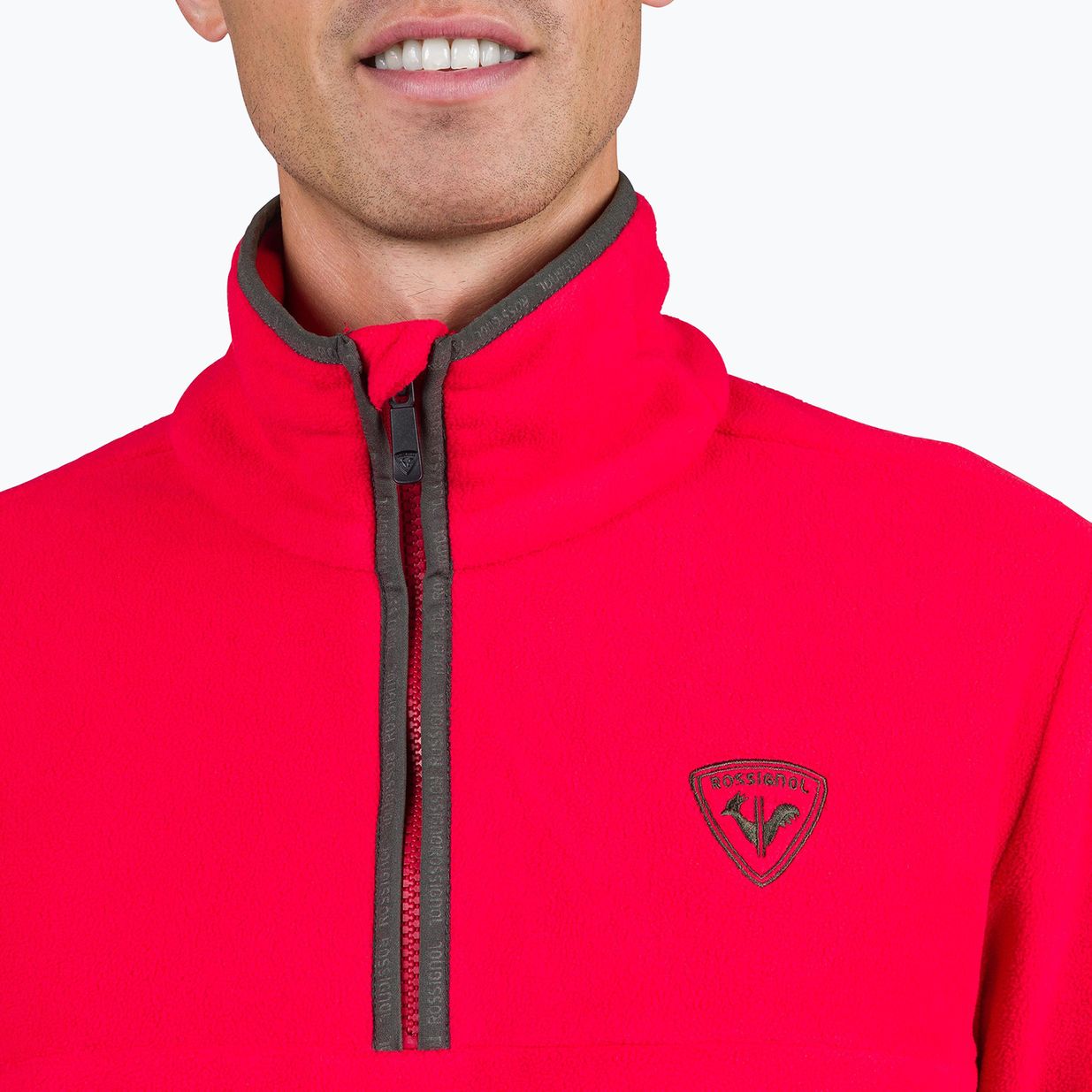 Bluză pentru bărbați Rossignol Strawpile Fleece Hz sports red 4