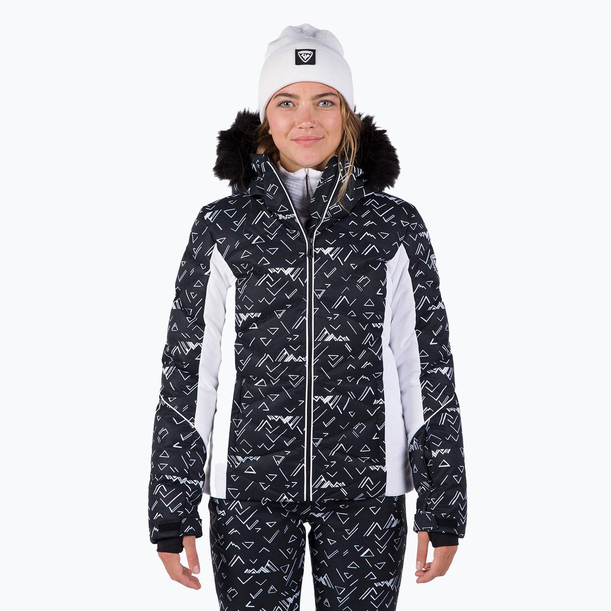 Geacă de schi pentru femei Rossignol Staci Pr Puffy Jkt black