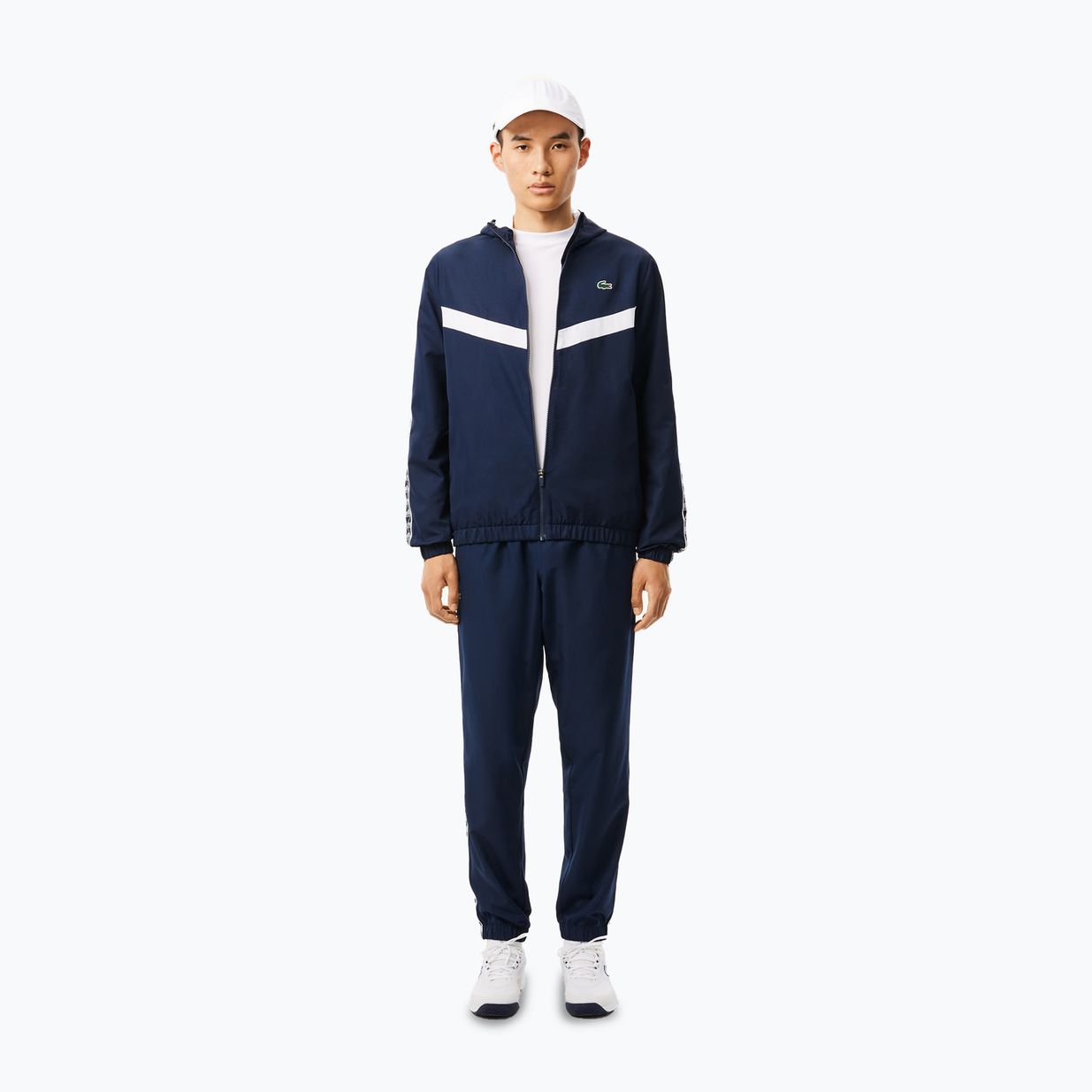 Pantaloni pentru bărbați Lacoste XH2521 navy blue 2