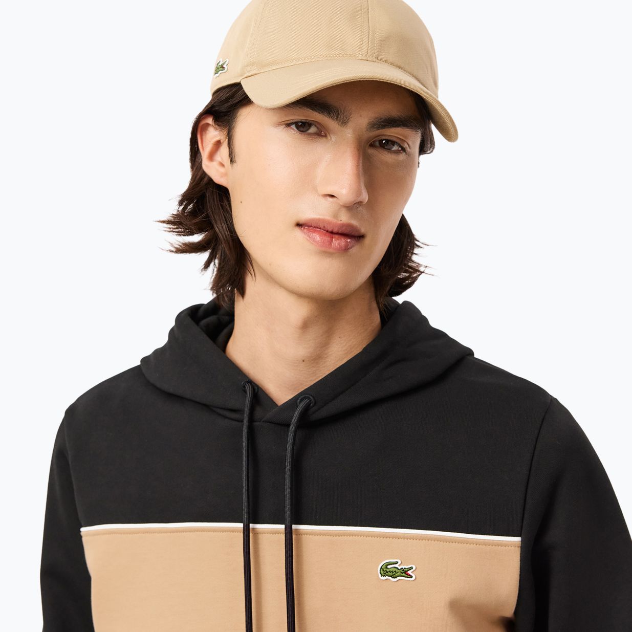 Hanorac pentru bărbați Lacoste SH5027 black/viennese 4