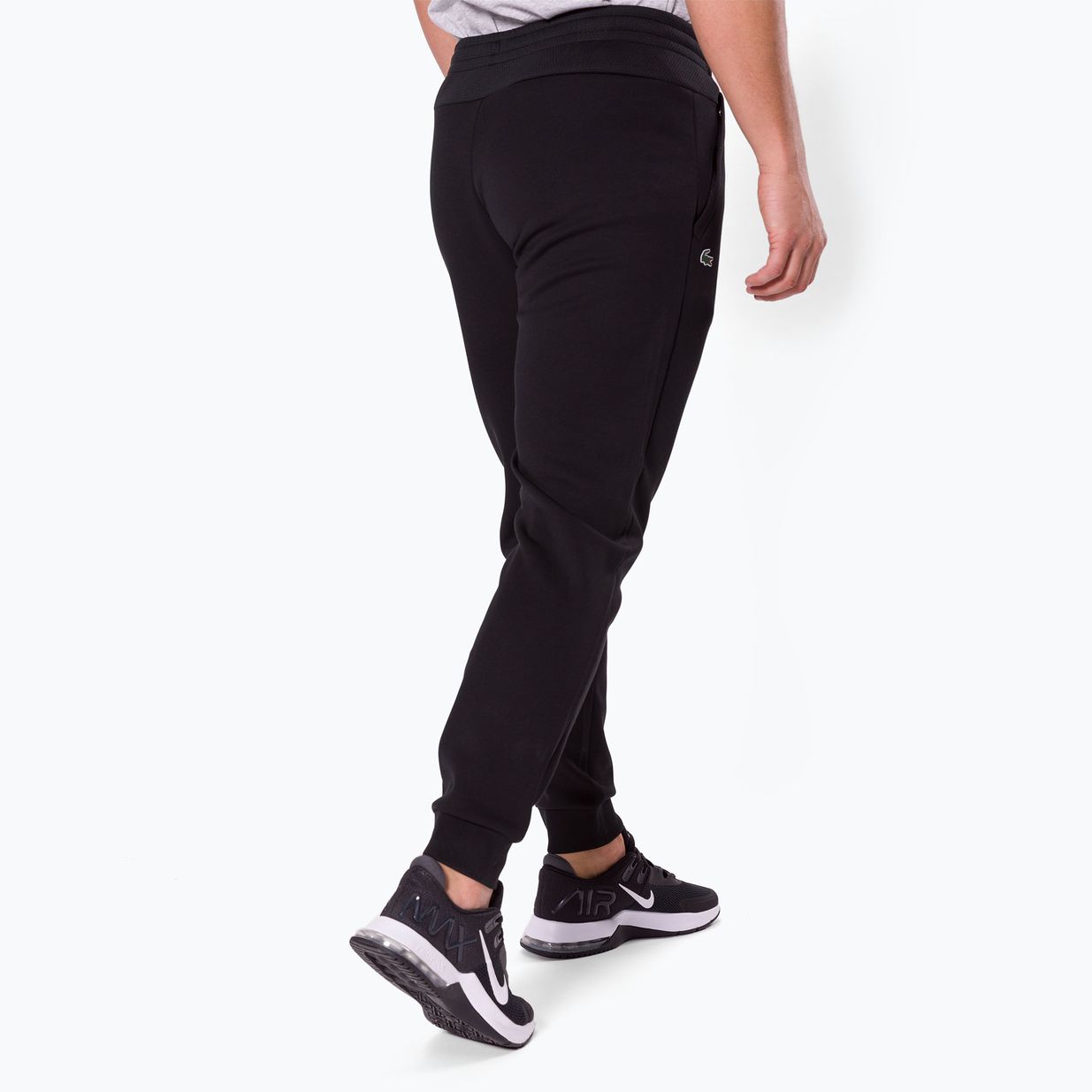 Pantaloni de tenis pentru bărbați Lacoste C31 negru XH9559 3