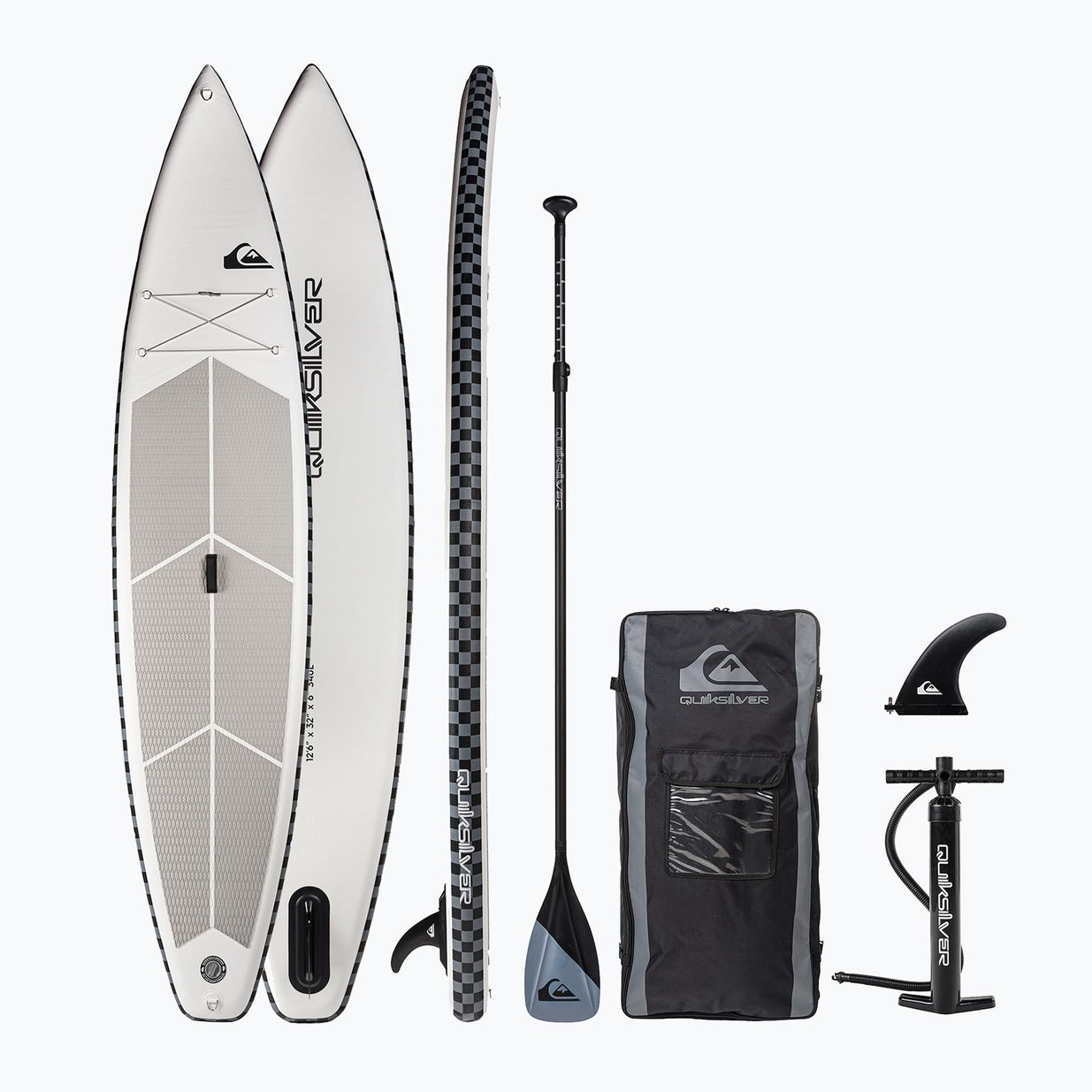 Quiksilver SUP bord Makiki 12'6" negru EGL22MKK12-KVJ0