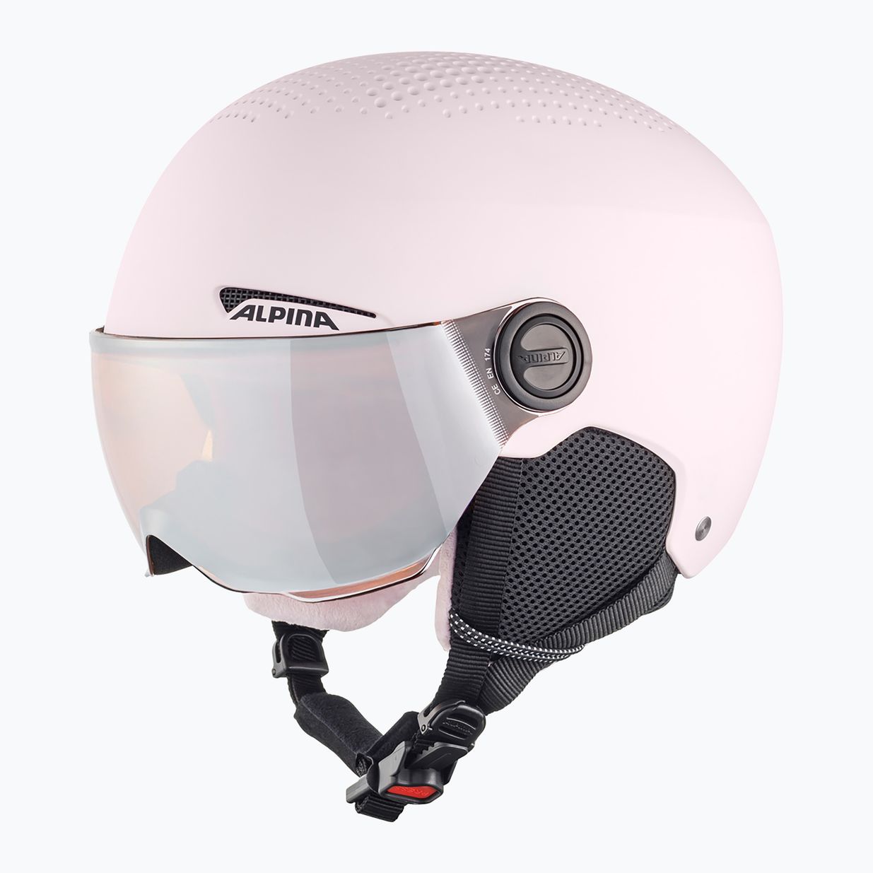 Căști de schi pentru copii Alpina Zupo Visor Q-Lite rose matt 9