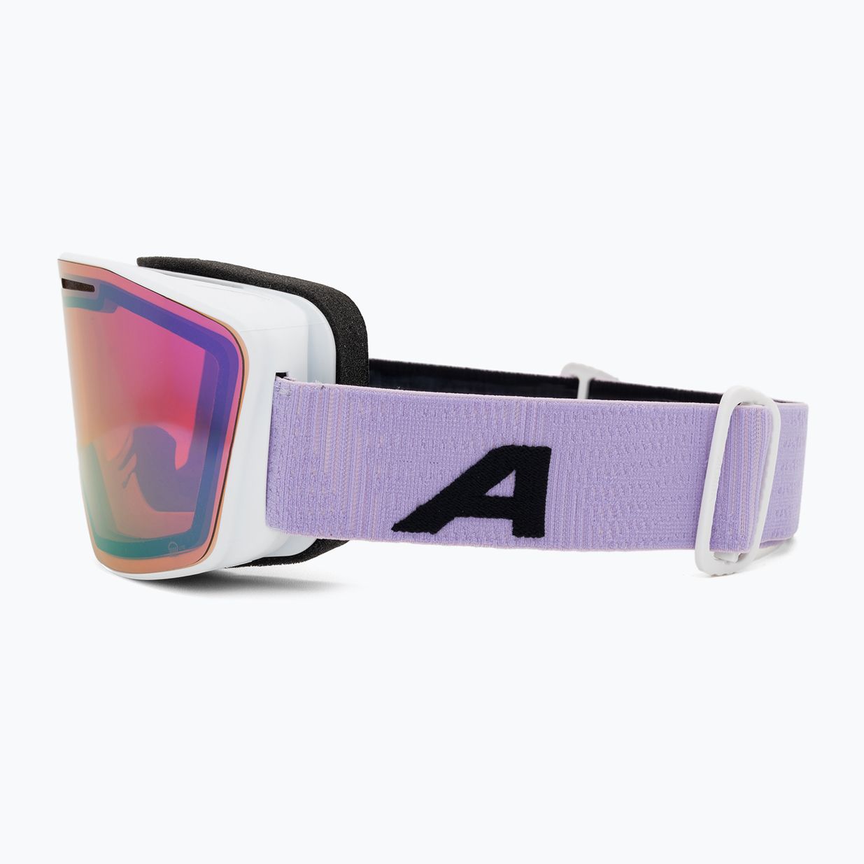 Ochelari de schi Alpina Nendaz Nendaz Q-Lite S2 alb/lilac mat/lavender 4