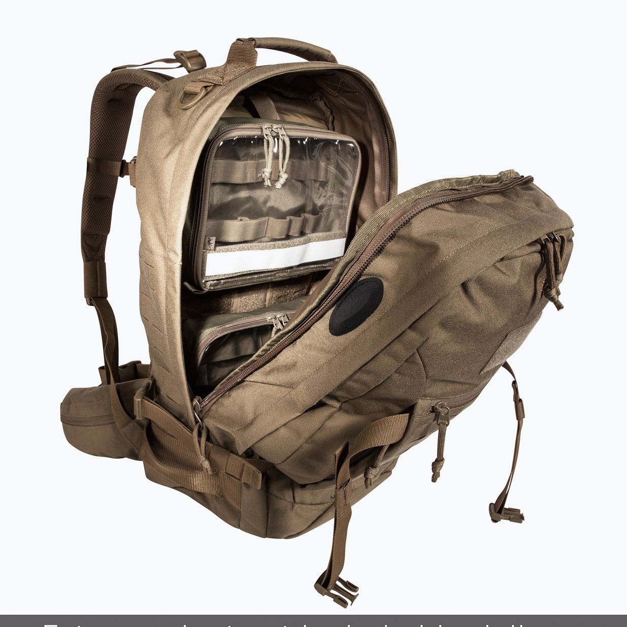 Rucsac tactic Tasmanian Tiger TT Mission Pack MKII 37 l coyote brown 9