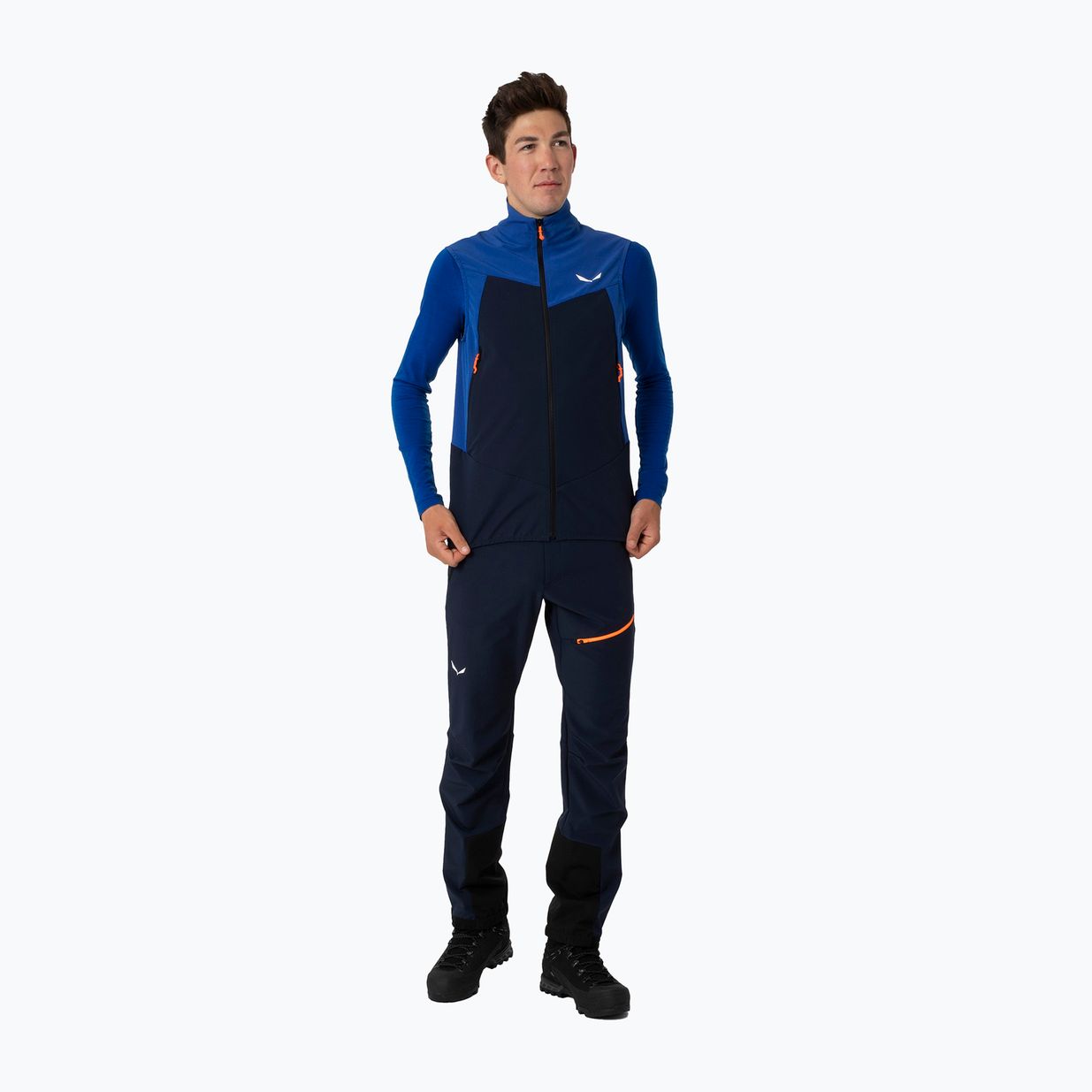 Veste pentru bărbați Salewa Sella DST albastru marin 00-0000028519