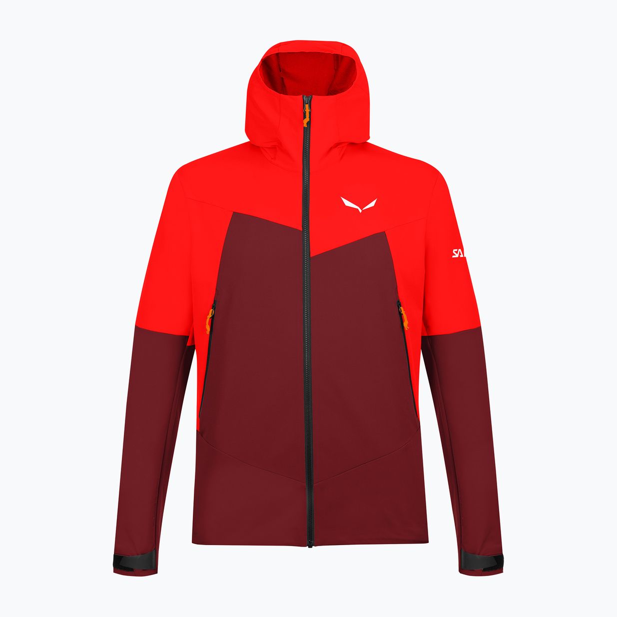 Geacă softshell pentru bărbați Salewa Sella DST flame