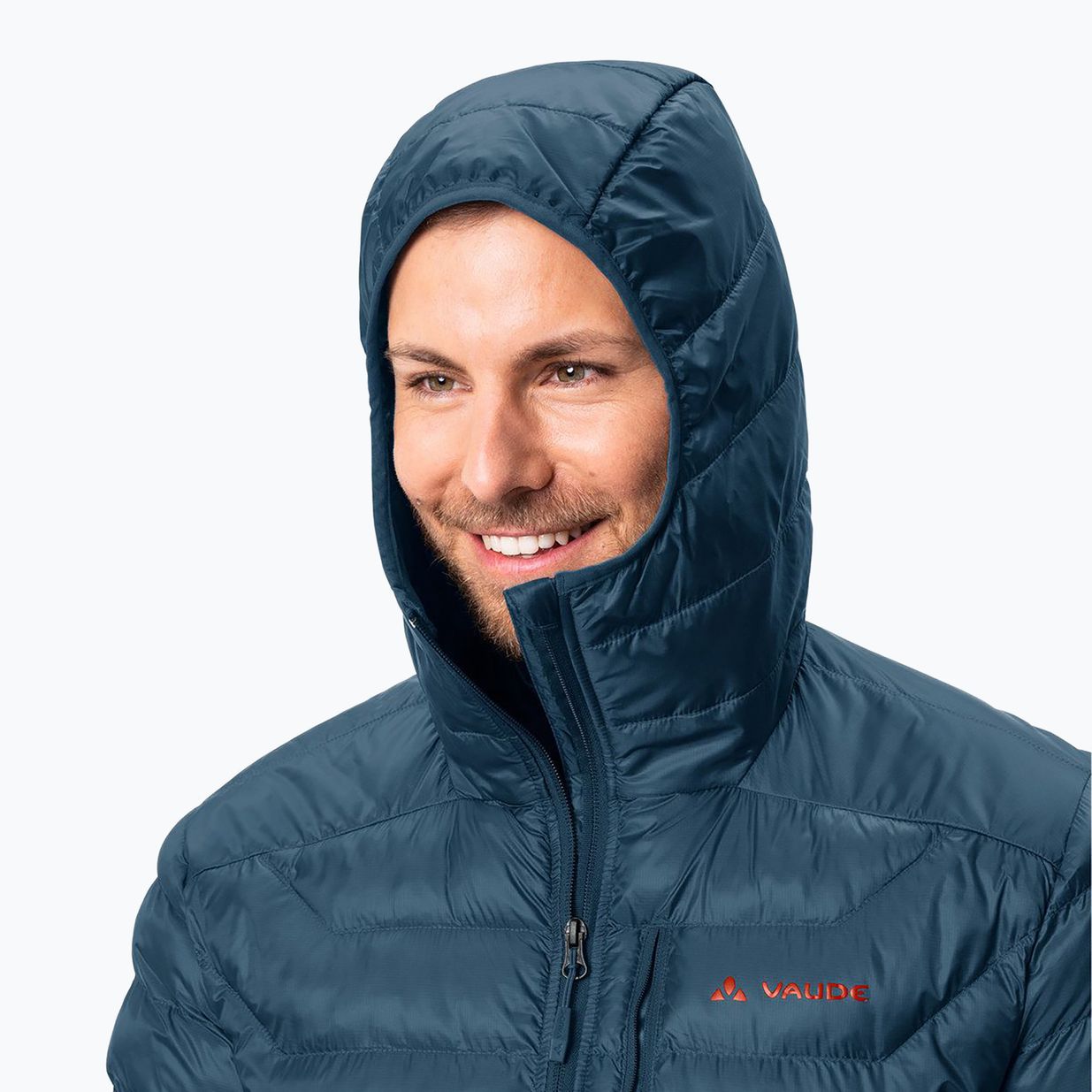 Jachetă de bărbați în jos VAUDE Batura Batura Hooded Insulation baltic sea 3