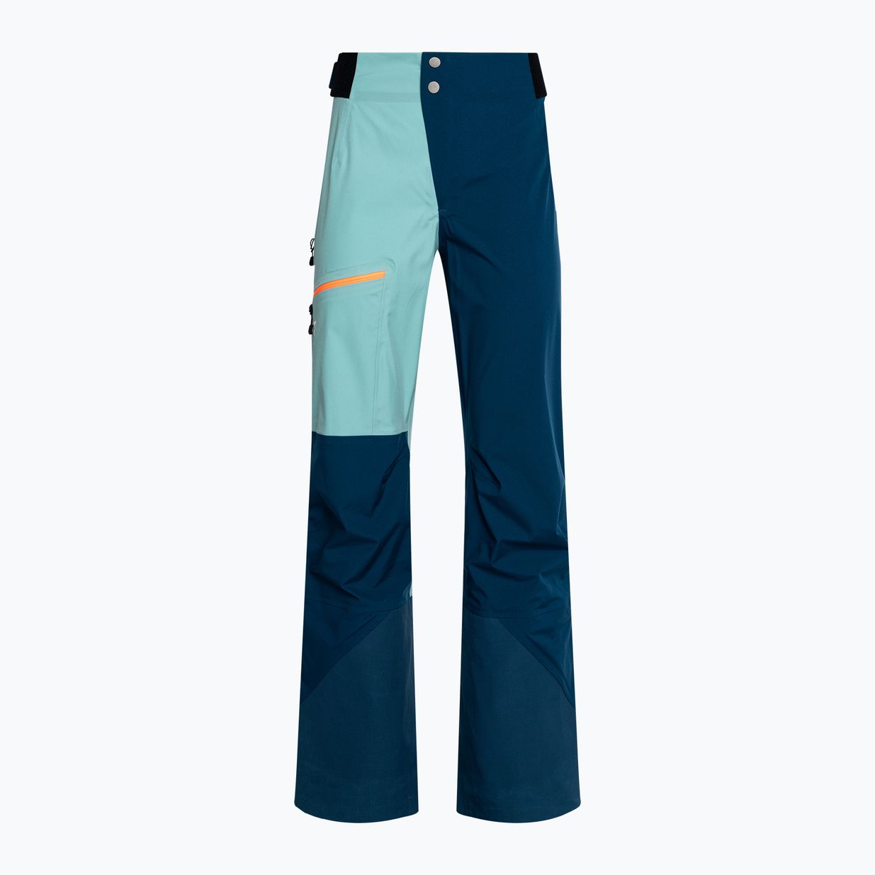 Pantaloni de schi pentru femei Ortovox 3L Ortler albastru 7061800006