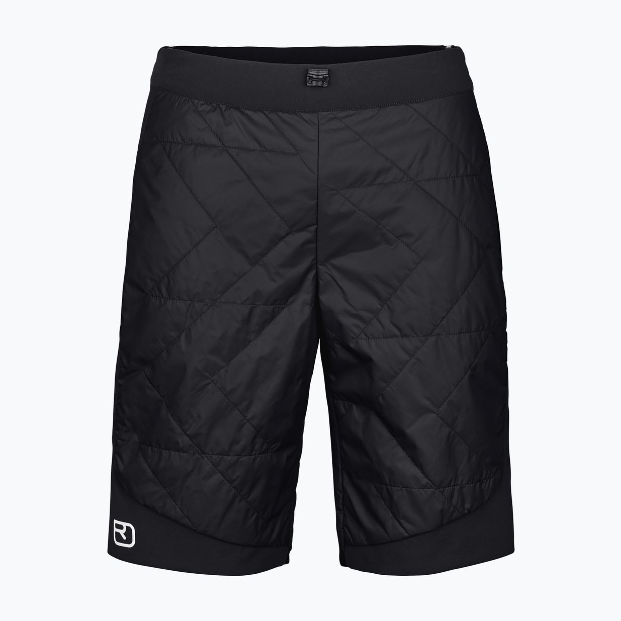 Pantaloni scurți de schi pentru bărbați ORTOVOX Swisswool Piz Boe black raven