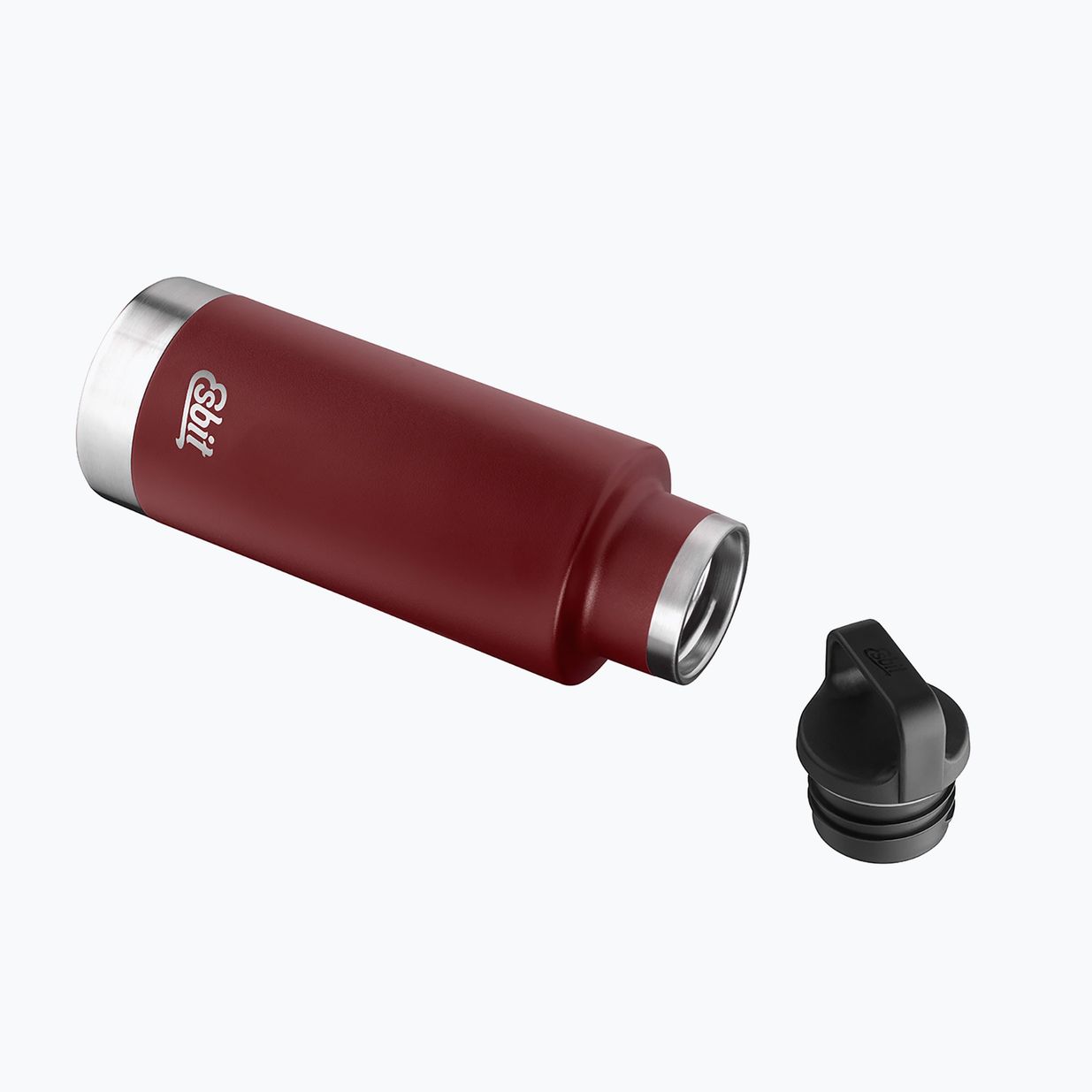 Sticlă termică Esbit Sculptor Stainless Steel Insulated Bottle "Standard Mouth" 750 ml burgundy 4