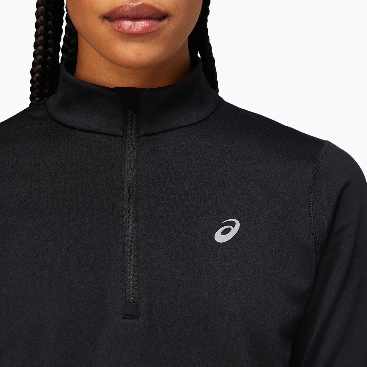 Bluză de alergare pentru femei ASICS Core 1/2 Zip Winter Top performance black 5