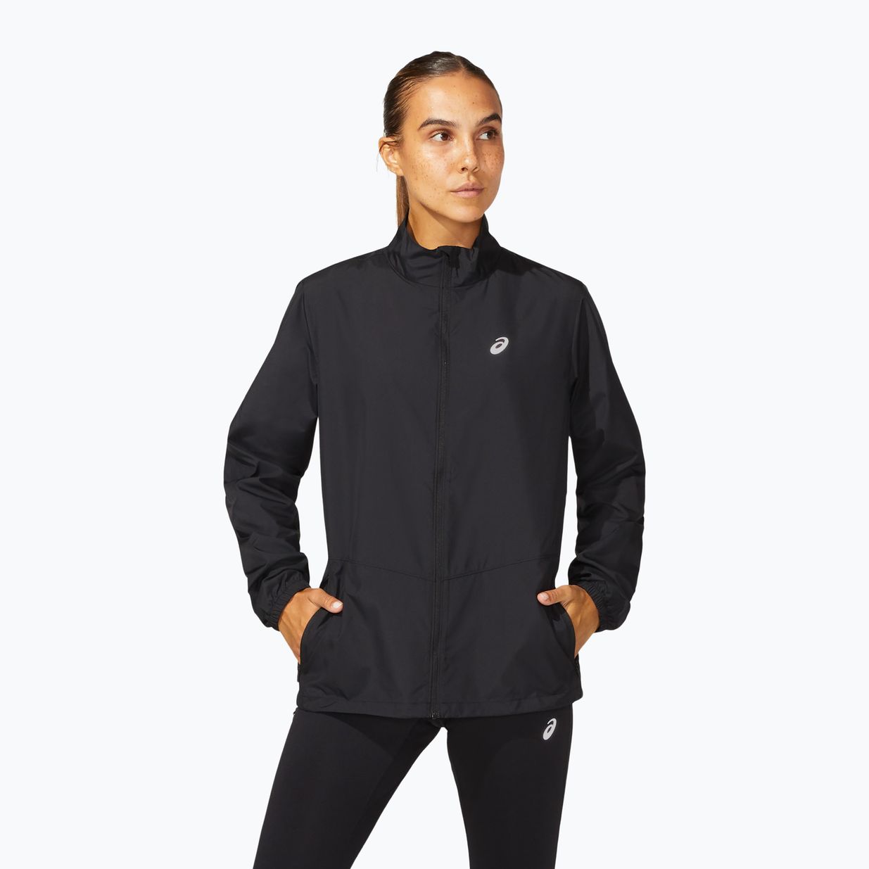 Jachetă de alergare pentru femei ASICS Core Jacket performance negru