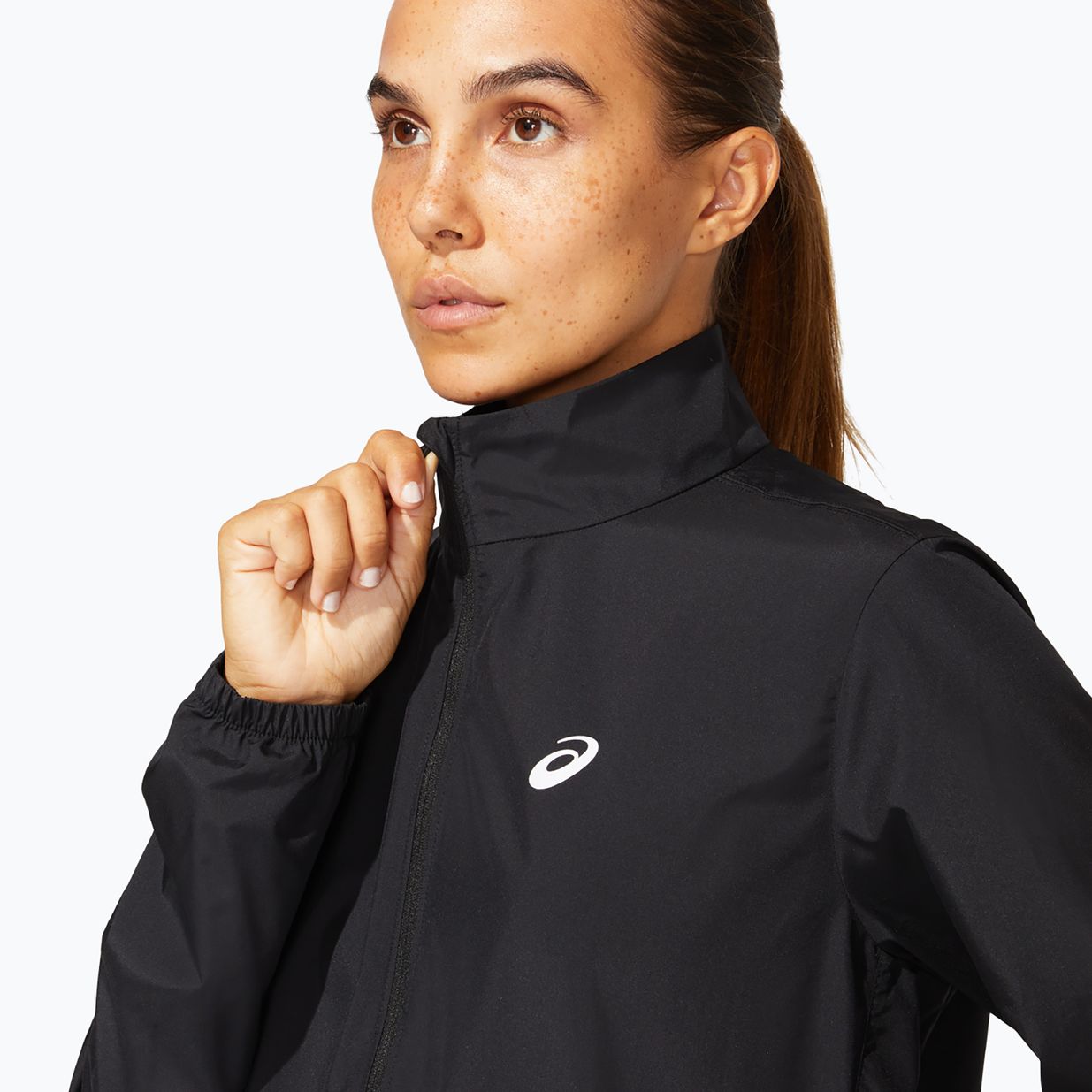 Jachetă de alergare pentru femei ASICS Core Jacket performance negru 3