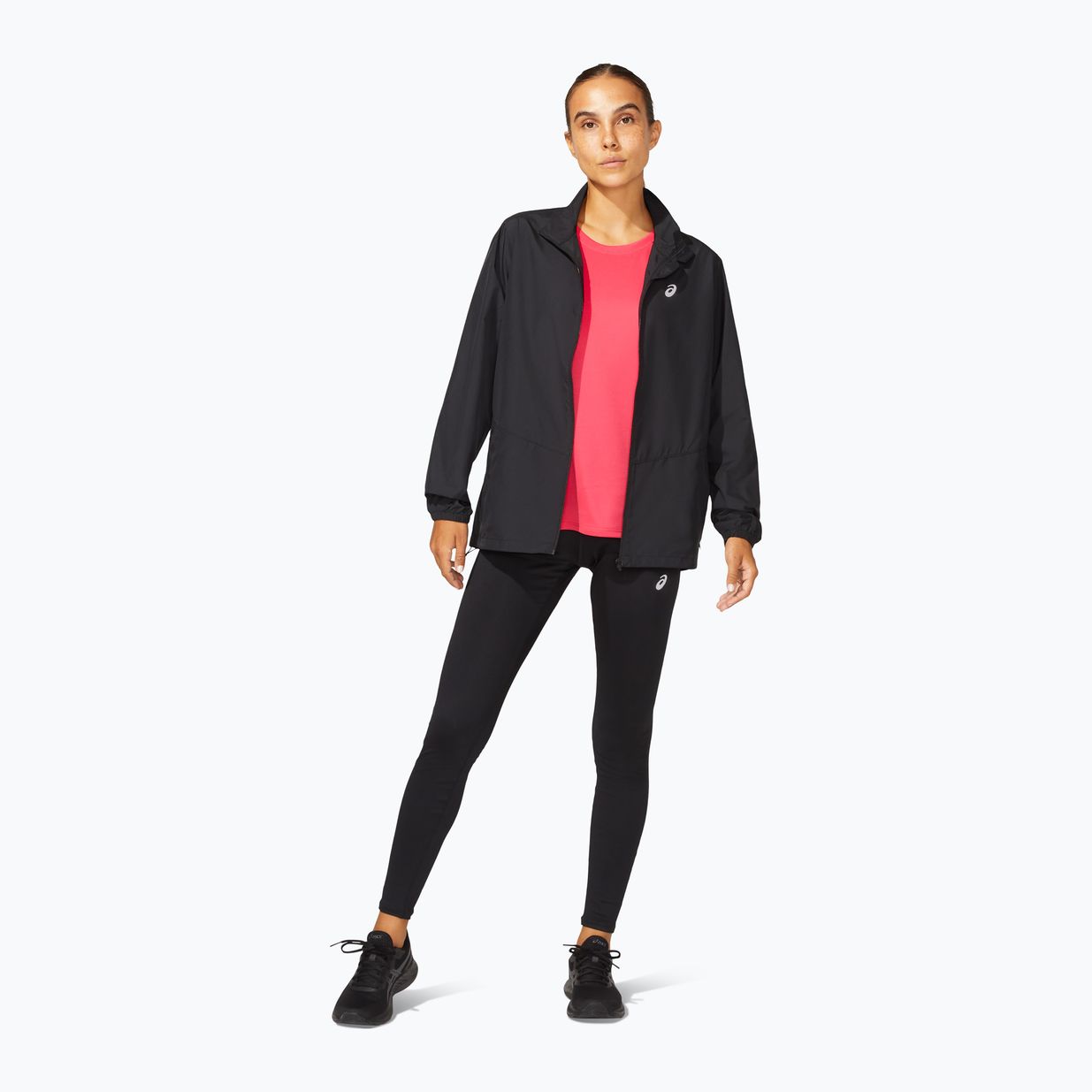 Jachetă de alergare pentru femei ASICS Core Jacket performance negru 5