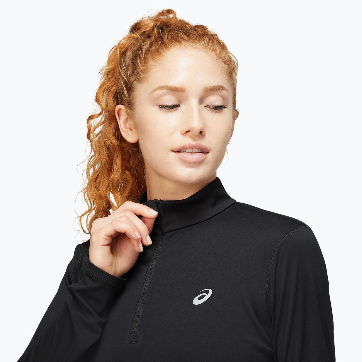 Longsleeve de alergare pentru femei ASICS Core 1/2 Zip Top performance black 4