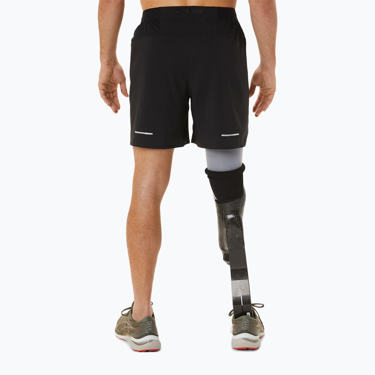 Pantaloni scurți de alergare pentru bărbați ASICS Road 7IN performance black 3