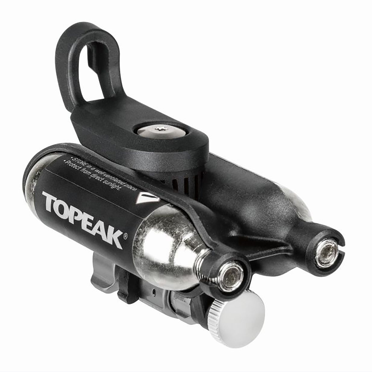 Suport cartuș Topeak Ninja Master+ CO2 Fuel Pack sub coș black 3