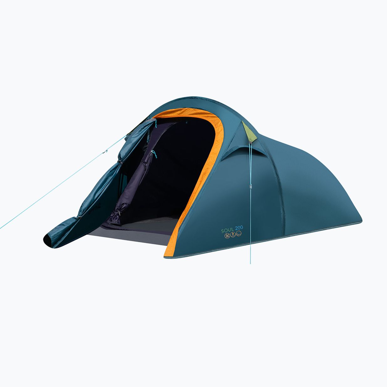 Cort de camping pentru 2-persoane Vango Soul 200 CLR blue clr 2