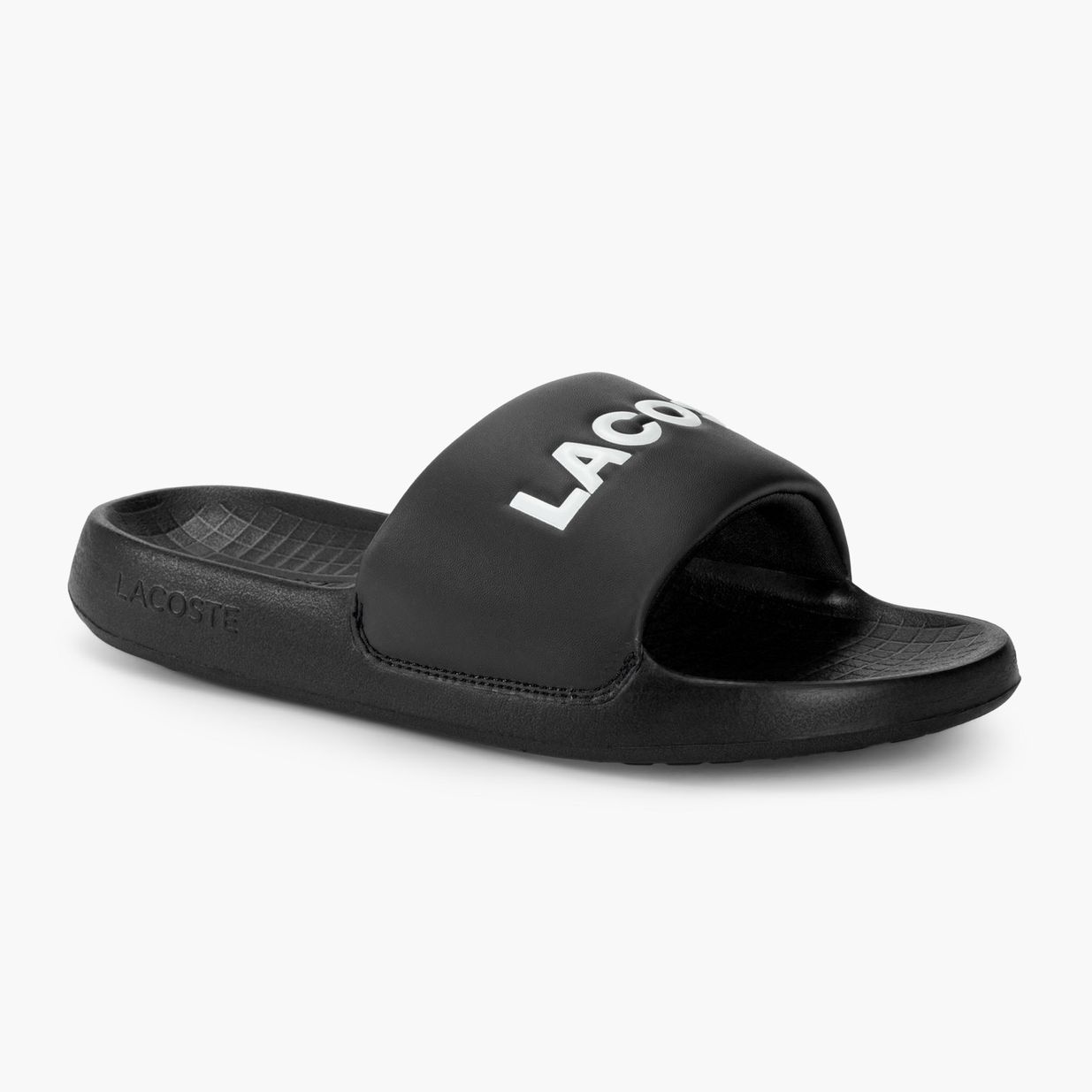 Papuci pentru bărbați Lacoste 47CMA0025 black/white