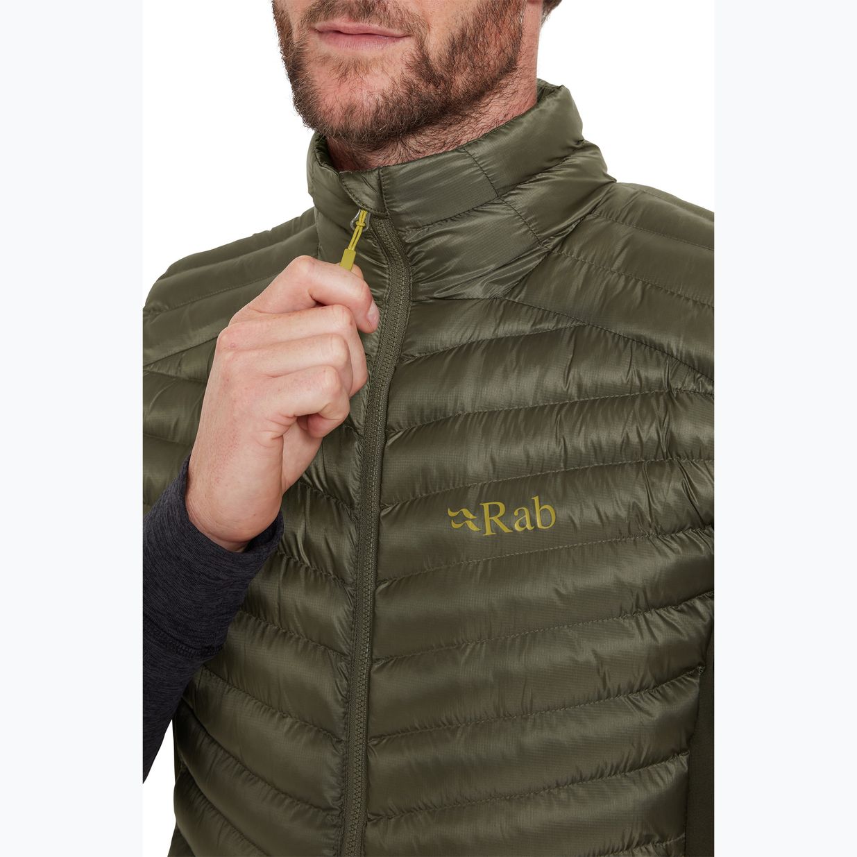 Vestă pentru bărbați Rab Cirrus Flex light khaki/army 4