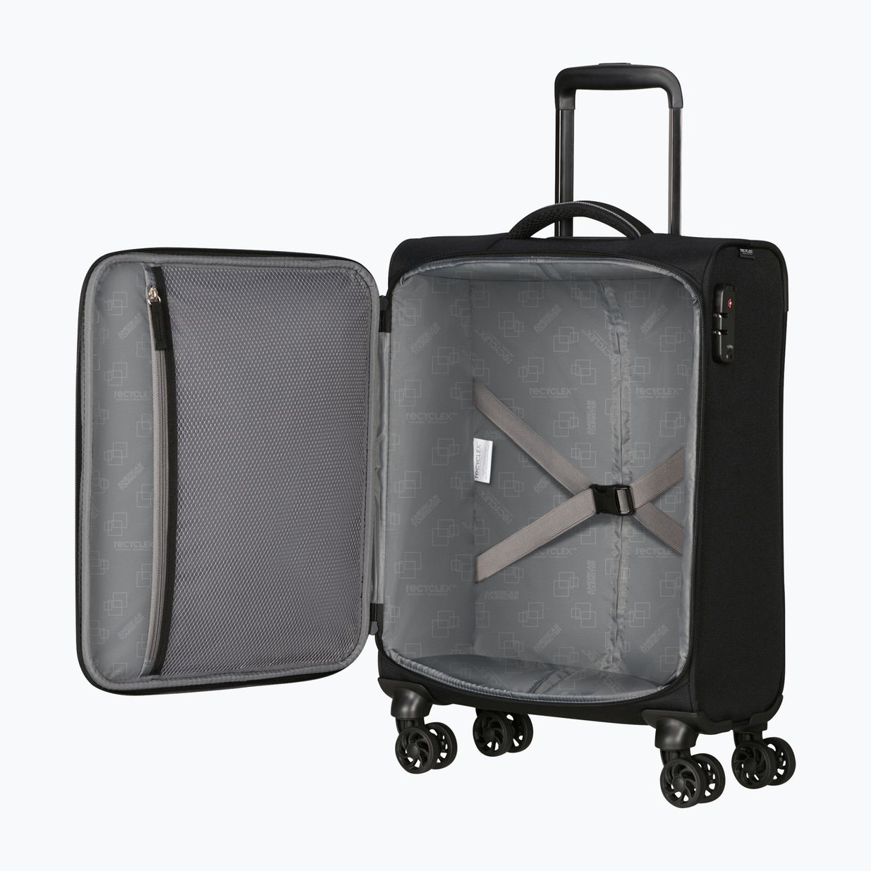 American Tourister Spinner geantă de călătorie 38.5 l negru 5