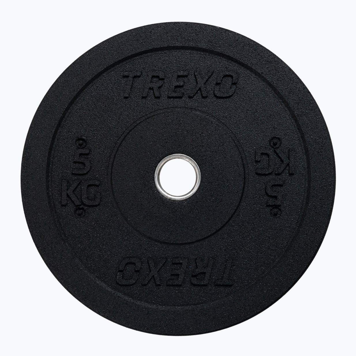 Greutate bumper de olimpiadă TREXO neagră TRX-BMP005 5 kg 9