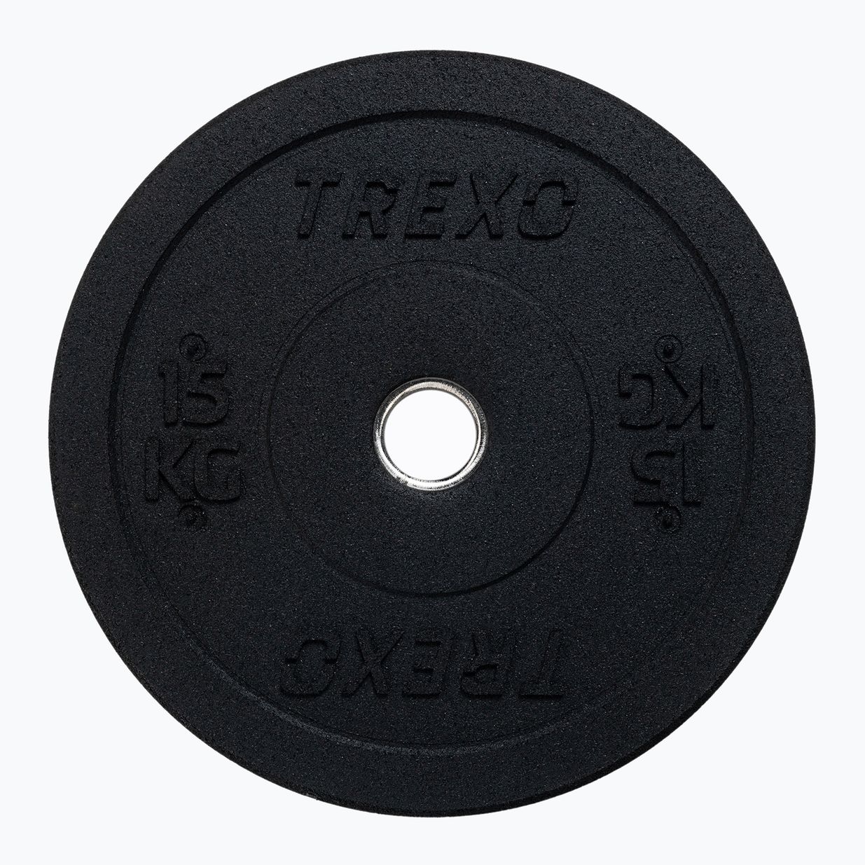 Greutate bumper de olimpiadă TREXO neagră TRX-BMP015 15 kg 9