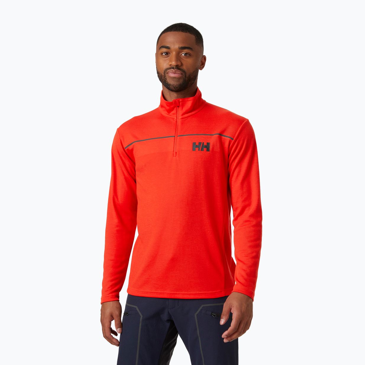 Helly Hansen Hp 1/2 Zip pulover pentru bărbați roșu alert