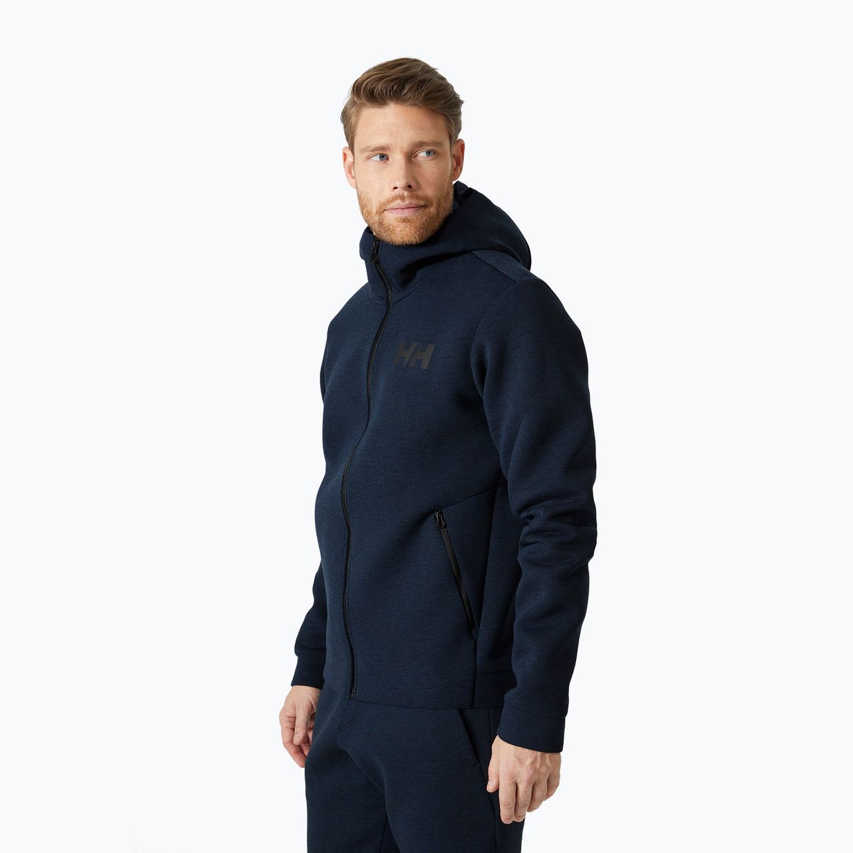 Pulover de navigatie pentru bărbați Helly Hansen HP Ocean FZ 2.0 navy