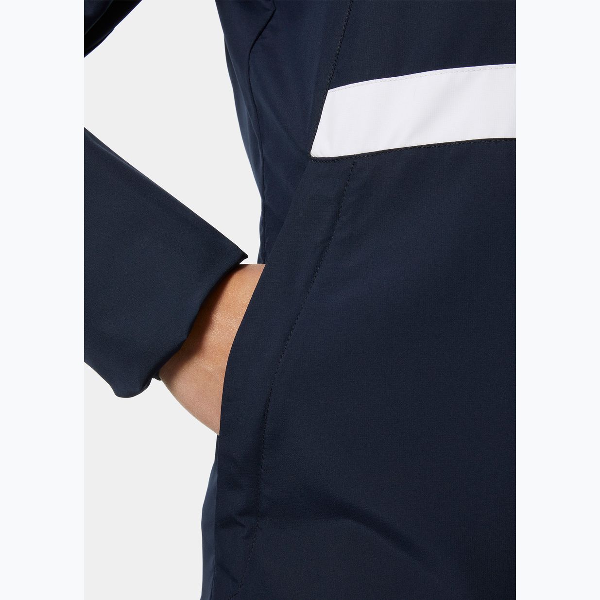 Jachetă de navigație pentru femei  Helly Hansen Salt Stripe Windbreaker navy 4