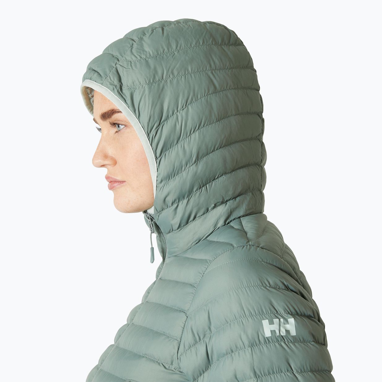 Geacă de puf pentru femei Helly Hansen Sirdal Hooded Insulator grey cactus 3