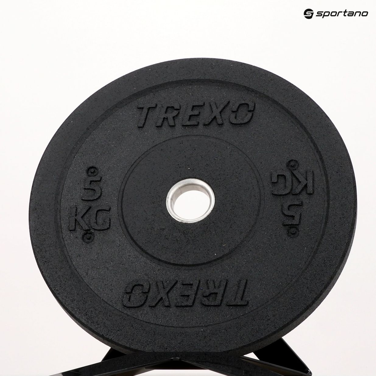 Greutate bumper de olimpiadă TREXO neagră TRX-BMP005 5 kg 11