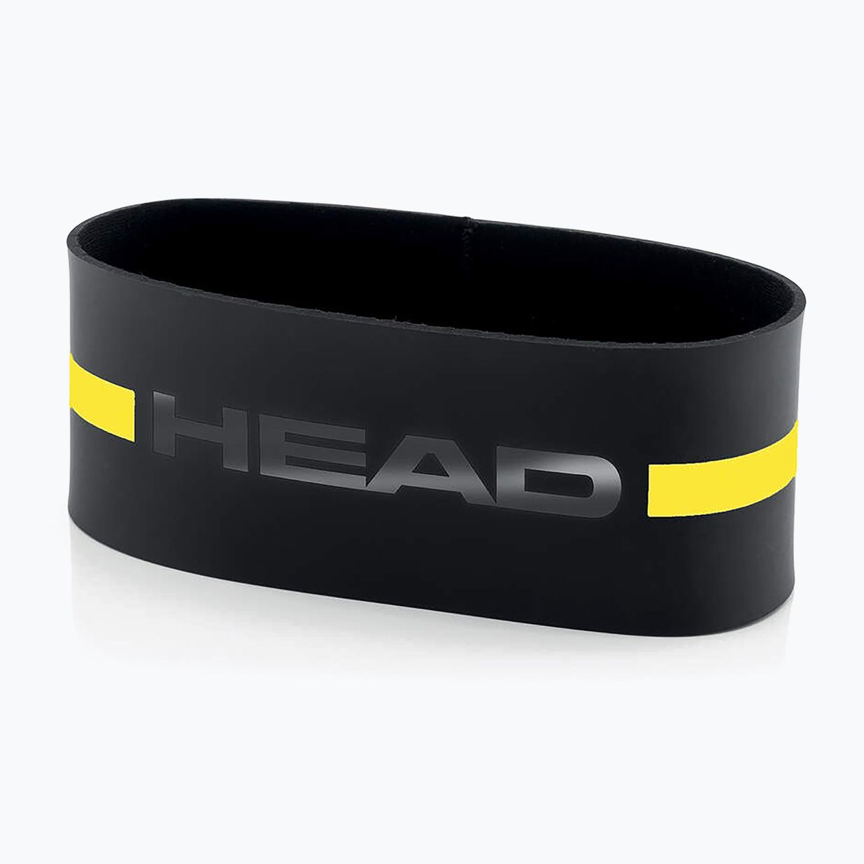 Bandă de înot HEAD Neo Bandana 3 negru/galben 3