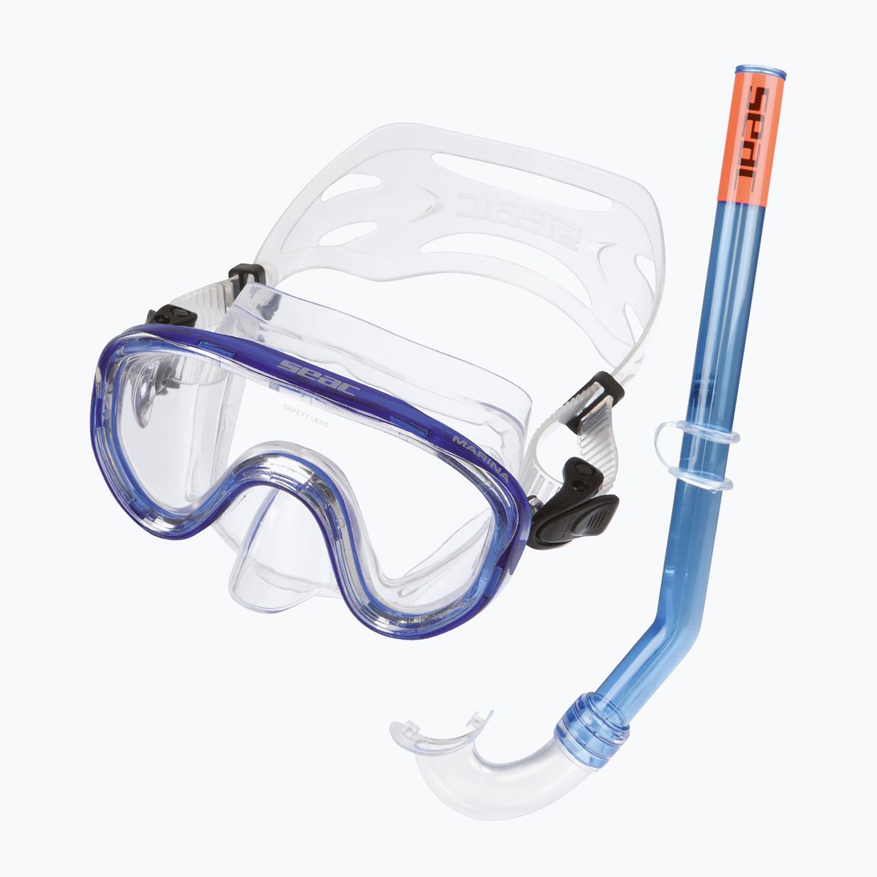 Set de snorkeling pentru copii SEAC Marina blue