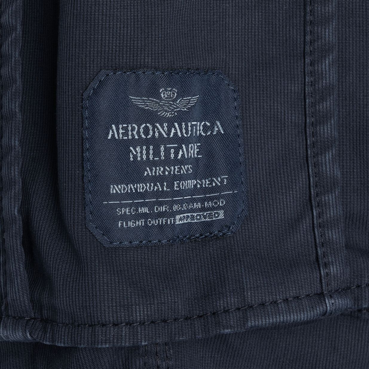 Pantaloni pentru bărbați Aeronautica Militare Heritage blue/black 4