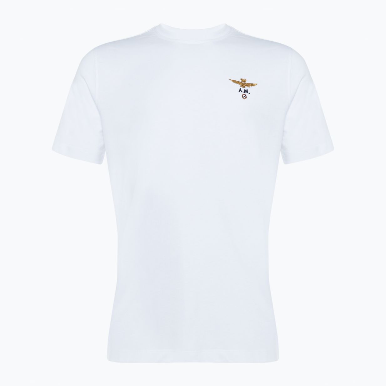 Tricou pentru bărbați Aeronautica Militare Essential off white