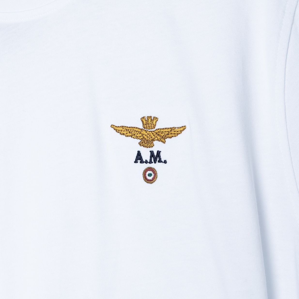 Tricou pentru bărbați Aeronautica Militare Essential off white 3