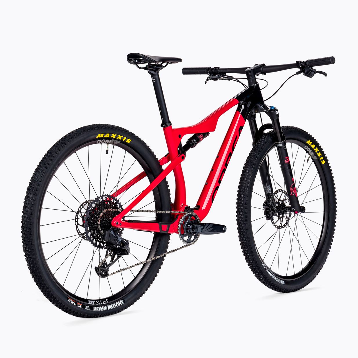 Orbea Oiz M11 AXS portocaliu-negru mountain bike M23719LE 3