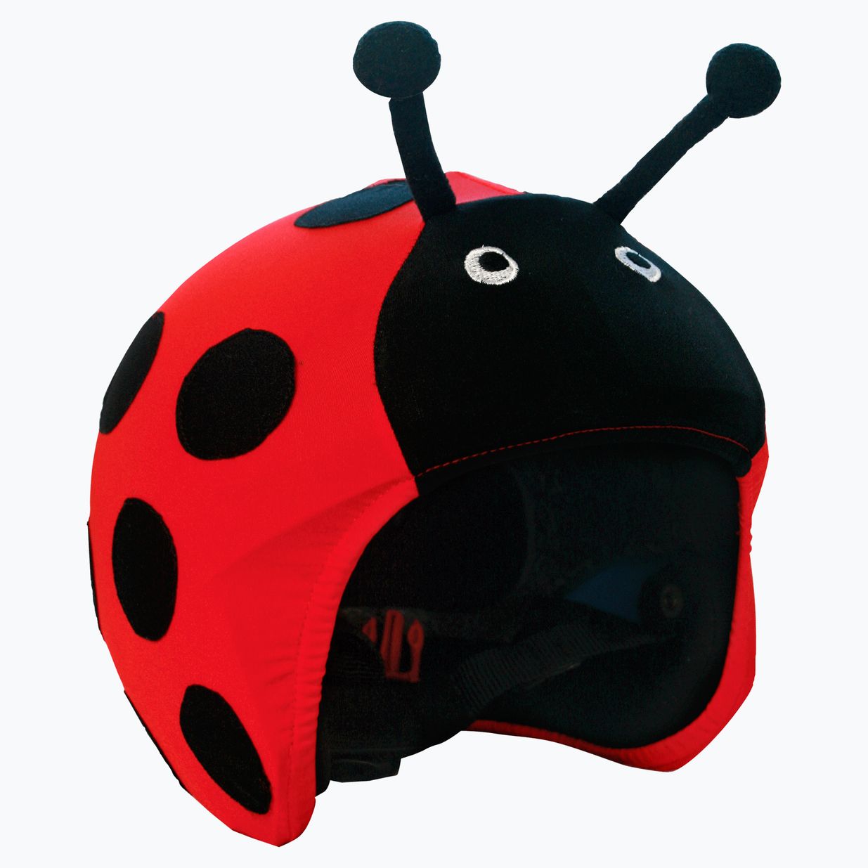 Husă pentru cască COOLCASC Ladybird, roșu 2