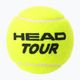 Set de mingi de tenis 4 buc. HEAD Tour 4B galben 570704 2