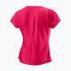 Tricou de tenis pentru femei Wilson Training V-Neck II roz WRA809601 2