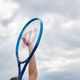 Rachetă de tenis Wilson Tour Slam Lite albă și albastră WR083610U 14