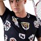 Tricou de tenis pentru bărbați HYDROGEN Tattoo Tech negru T00504007 5