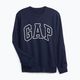 Hanorac pentru bărbați GAP Logo Crewneck blue navy 5