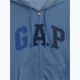 Bluză pentru bărbați GAP V-Heritage Logo Novelty FZ bainbridge blue 2