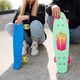 Skateboard clasic pentru copii LED Mechanics albastru PW 506 10